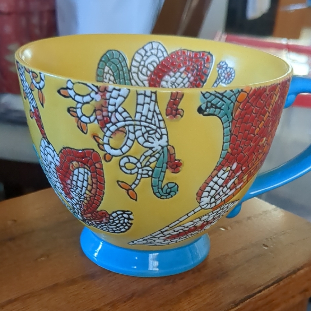 Cost Plus World Market Mosaic Mug